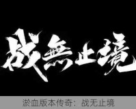 淤血版本传奇：战无止境