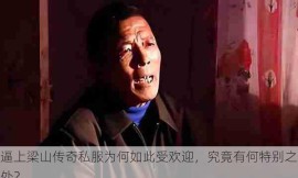 逼上梁山传奇私服为何如此受欢迎，究竟有何特别之处？