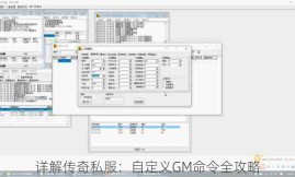 详解传奇私服：自定义GM命令全攻略